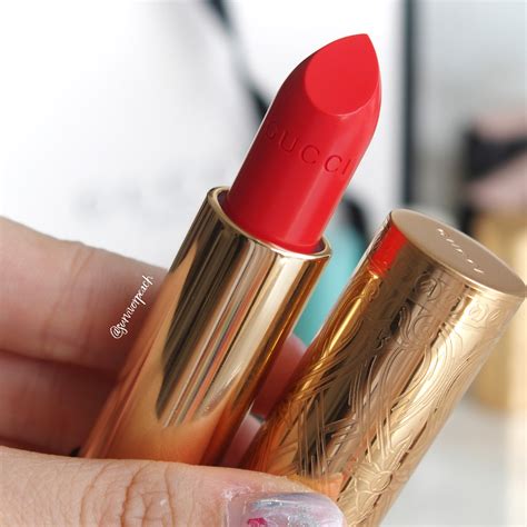 gucci satin lipstick swatches